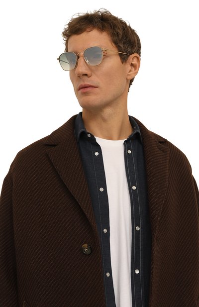 Солнцезащитные очки EYEPETIZER золотого цвета по цене 25250 руб., арт. J0NDAL 4-25F, фото 3 Солнцезащитные очки EYEPETIZER, арт. J0NDAL 4-25F, фото 3