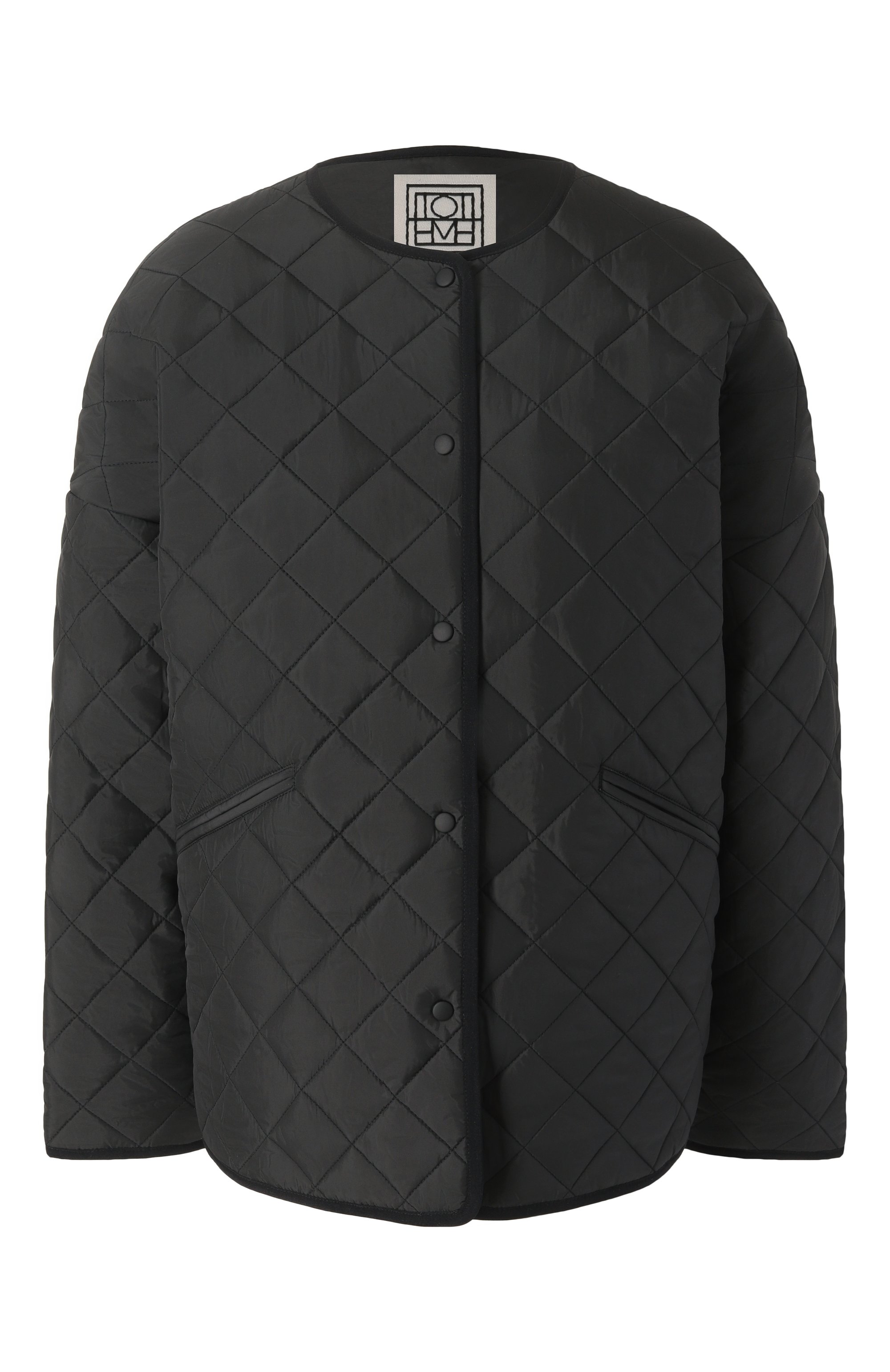 Утепленная куртка TOTEME черного цвета по цене 73800 руб., арт. 211-177-732, фото 1 Утепленная куртка TOTEME, арт. 211-177-732, фото 1