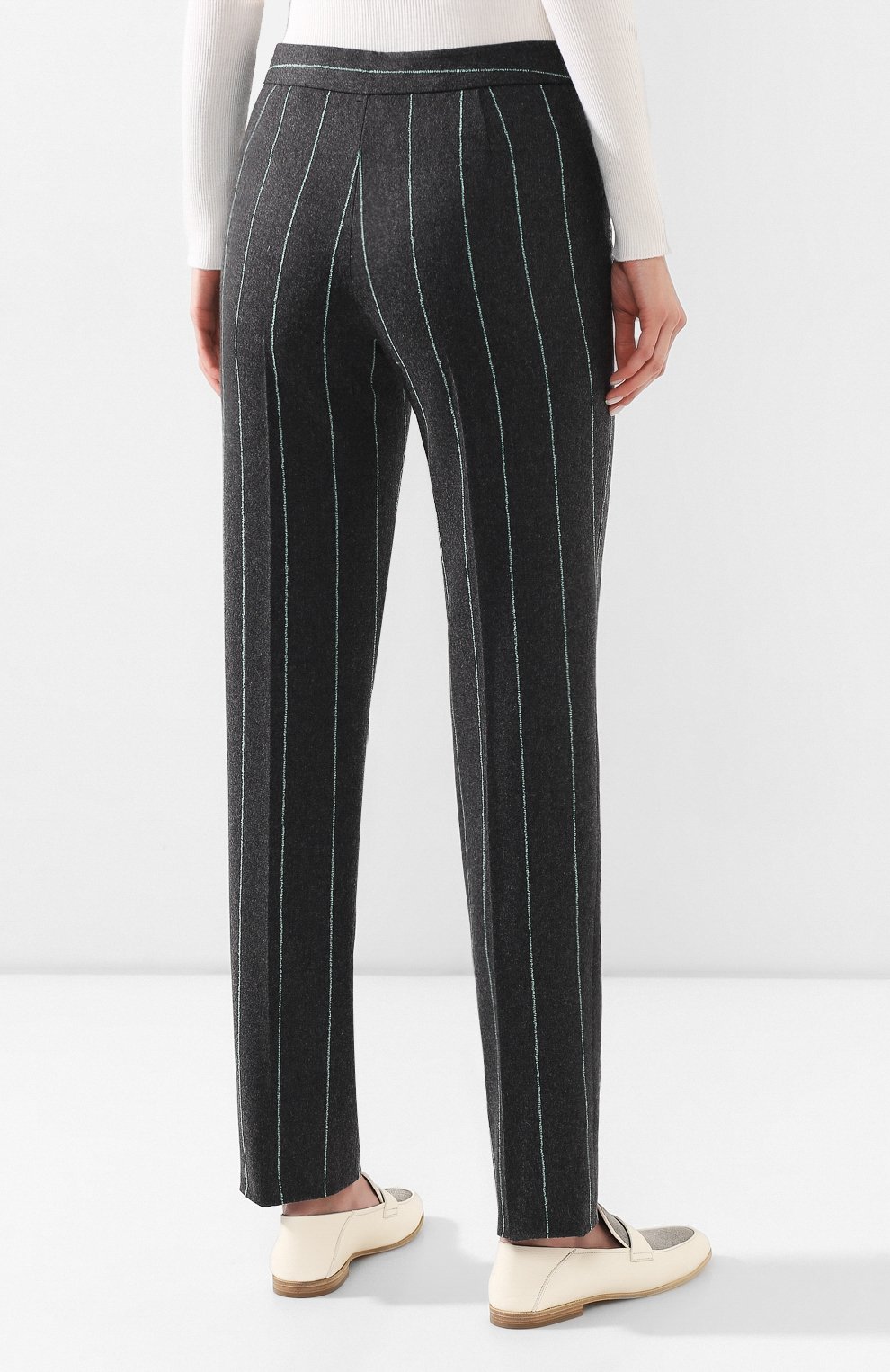 Шерстяные брюки GIORGIO ARMANI, арт. 9WHPP07M/T016P, фото 4