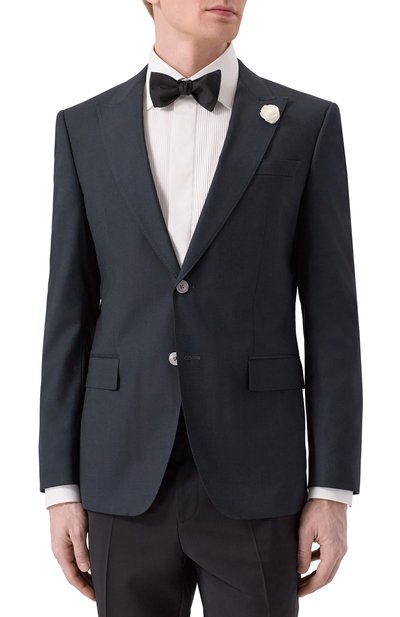 Пиджак из шерсти и вискозы BOSS, арт. 50557512, фото 3