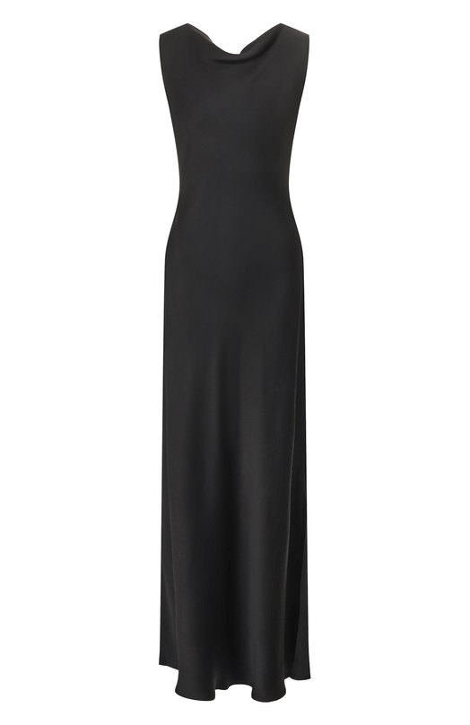 Атласное платье Antonelli Firenze M6333P/355C Чёрный M6333P/355C