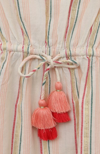 Хлопковая туника LISON PARIS, арт. LUREX STRIPE CAFTAN, фото 3