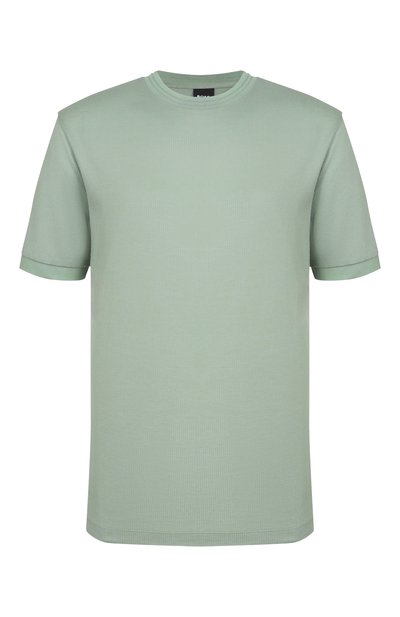 Мужская футболка из хлопка и лиоцелла BOSS, арт. 50554626