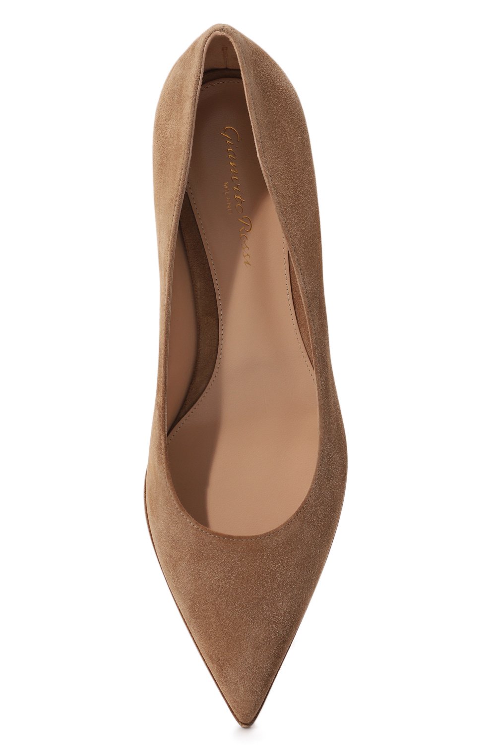 Замшевые туфли piper 45 GIANVITO ROSSI, арт. G22171.45RIC.CAMCAML, фото 6