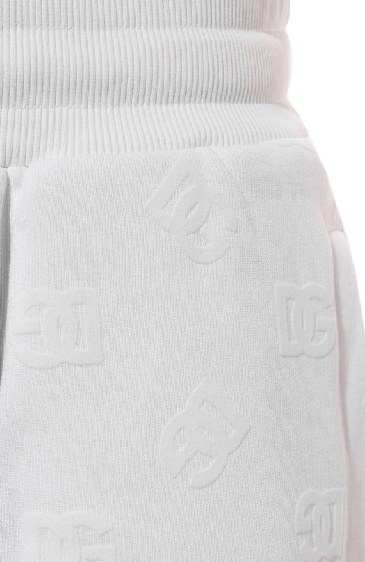 Хлопковые шорты Dolce & Gabbana GP0C6T/G7NWD Белый  GP0C6T/G7NWD Фото 5