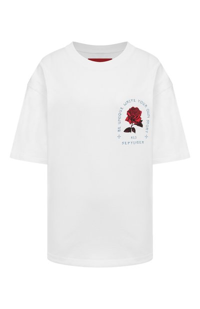 Женская хлопковая футболка RED SEPTEMBER, арт. 825.01.TSS15.10