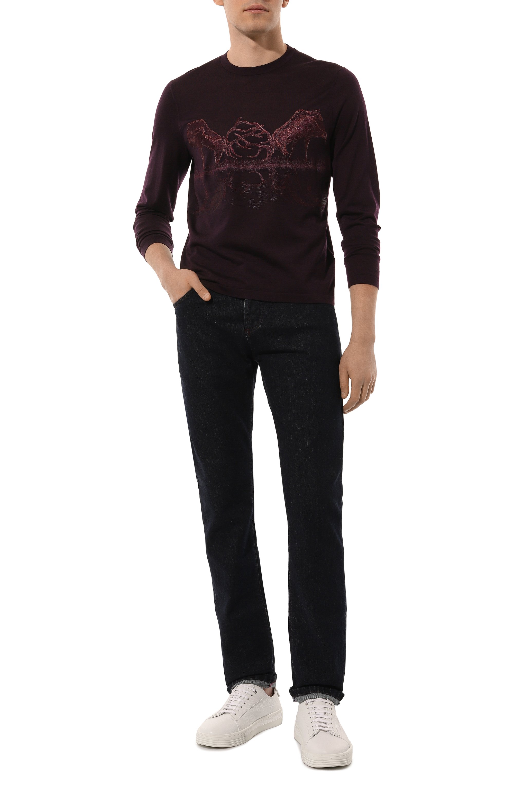 Кашемировый лонгслив STEFANO RICCI, арт. W505504G01/R24352, фото 2