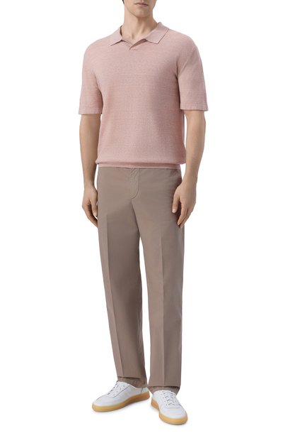 Поло из шерсти и льна 12 STOREEZ, арт. 137720, фото 2