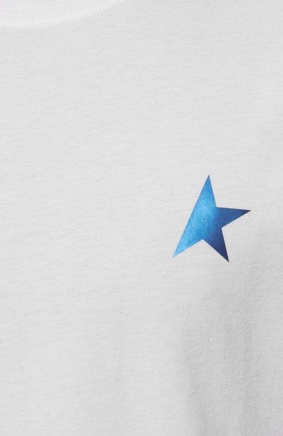 Хлопковая футболка GOLDEN GOOSE DELUXE BRAND, арт. GMP01220/P00019310327, фото 5