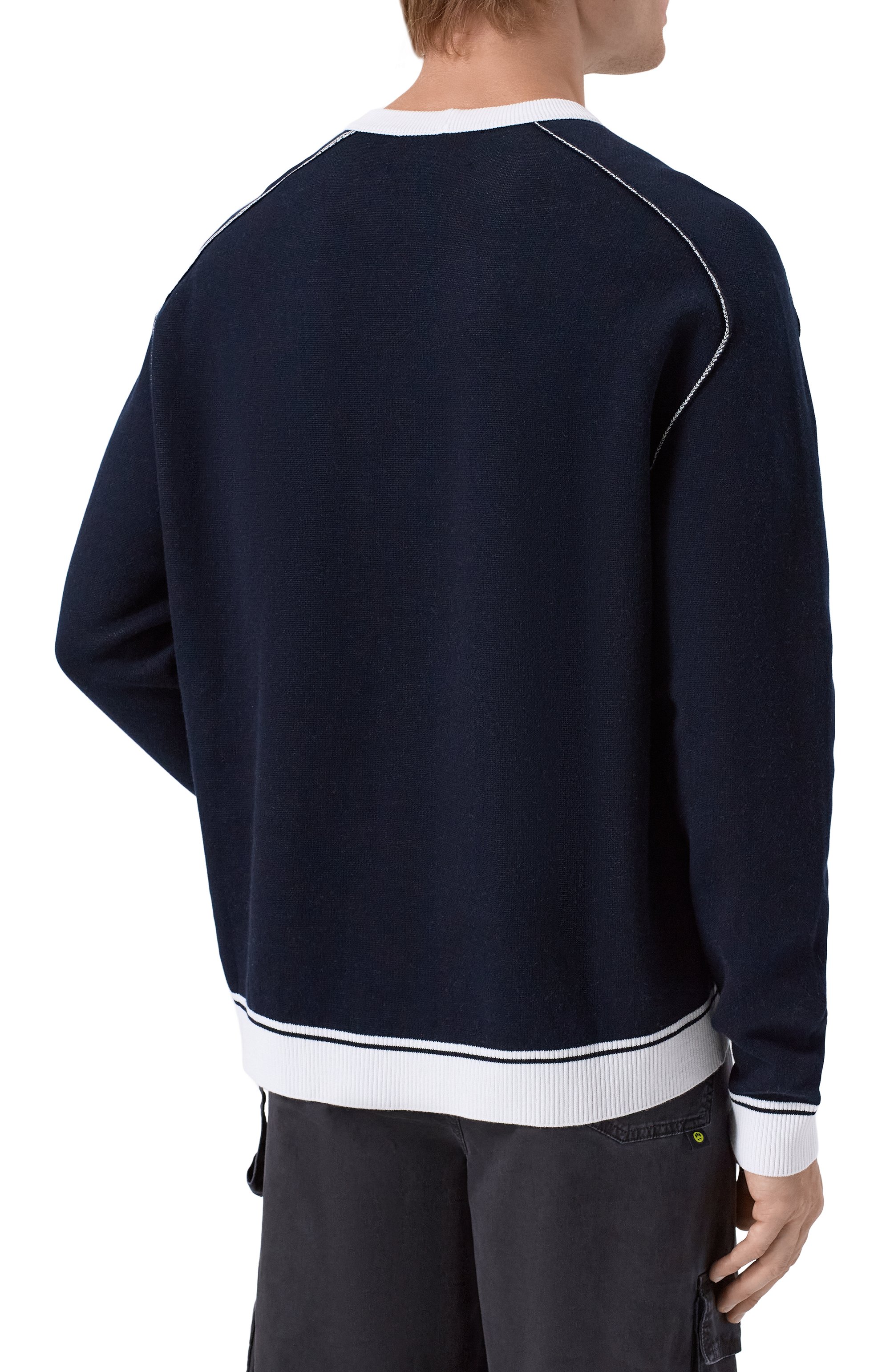 Хлопковый джемпер ICEBERG, арт. A005/7604, фото 4