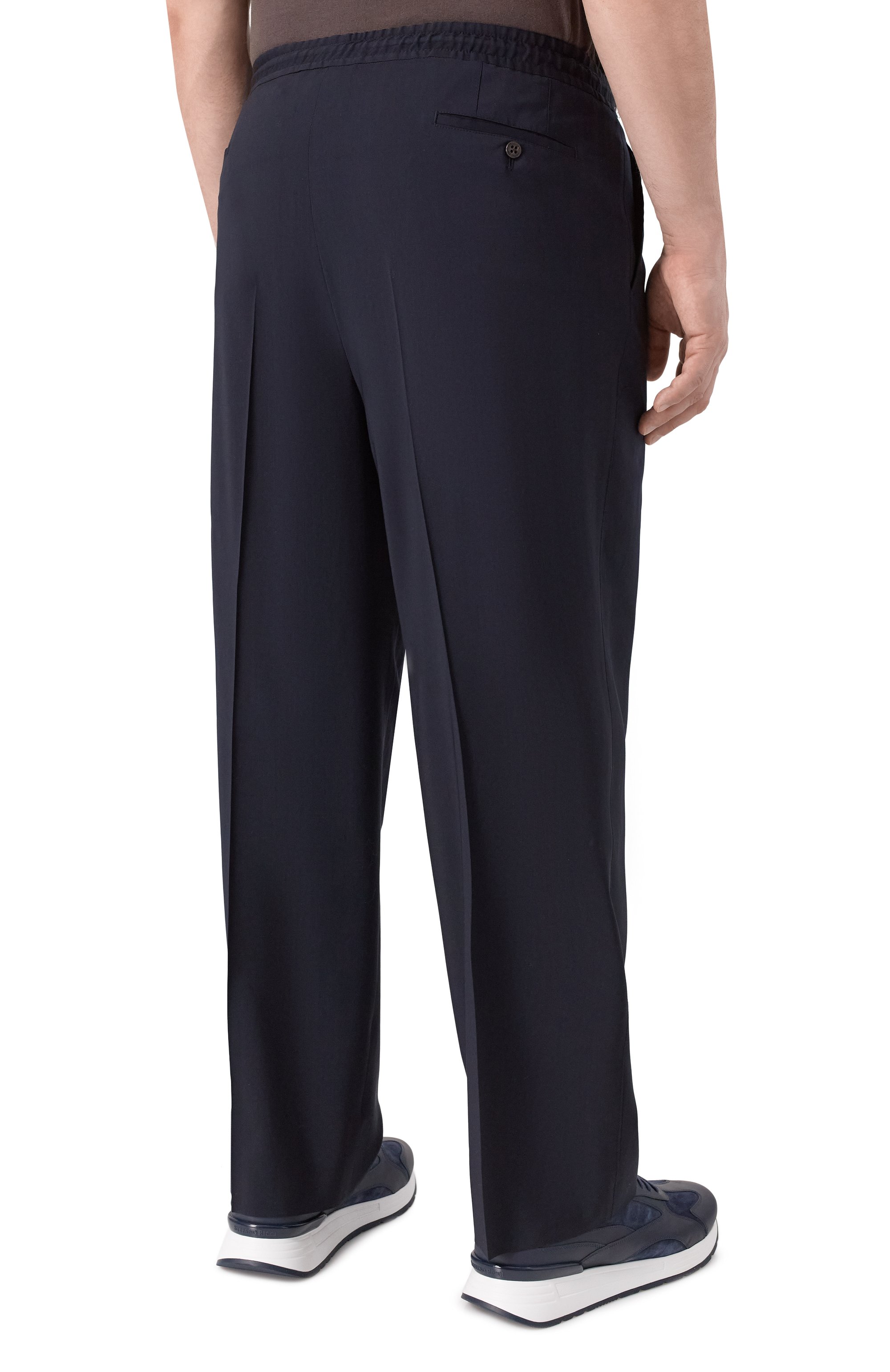 Шерстяные брюки CORNELIANI, арт. 274L27/2718478, фото 4