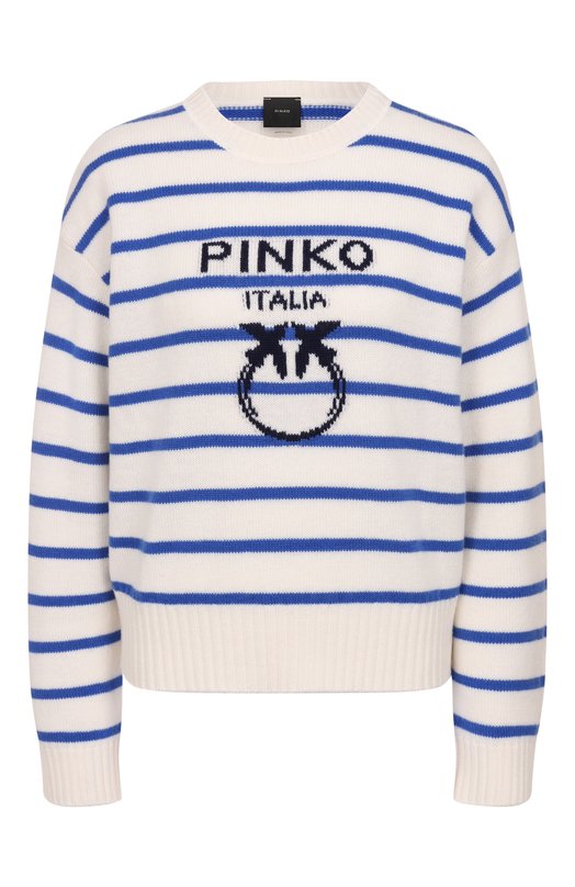 Хлопковый свитер Pinko 104623/A2DB Белый 104623/A2DB