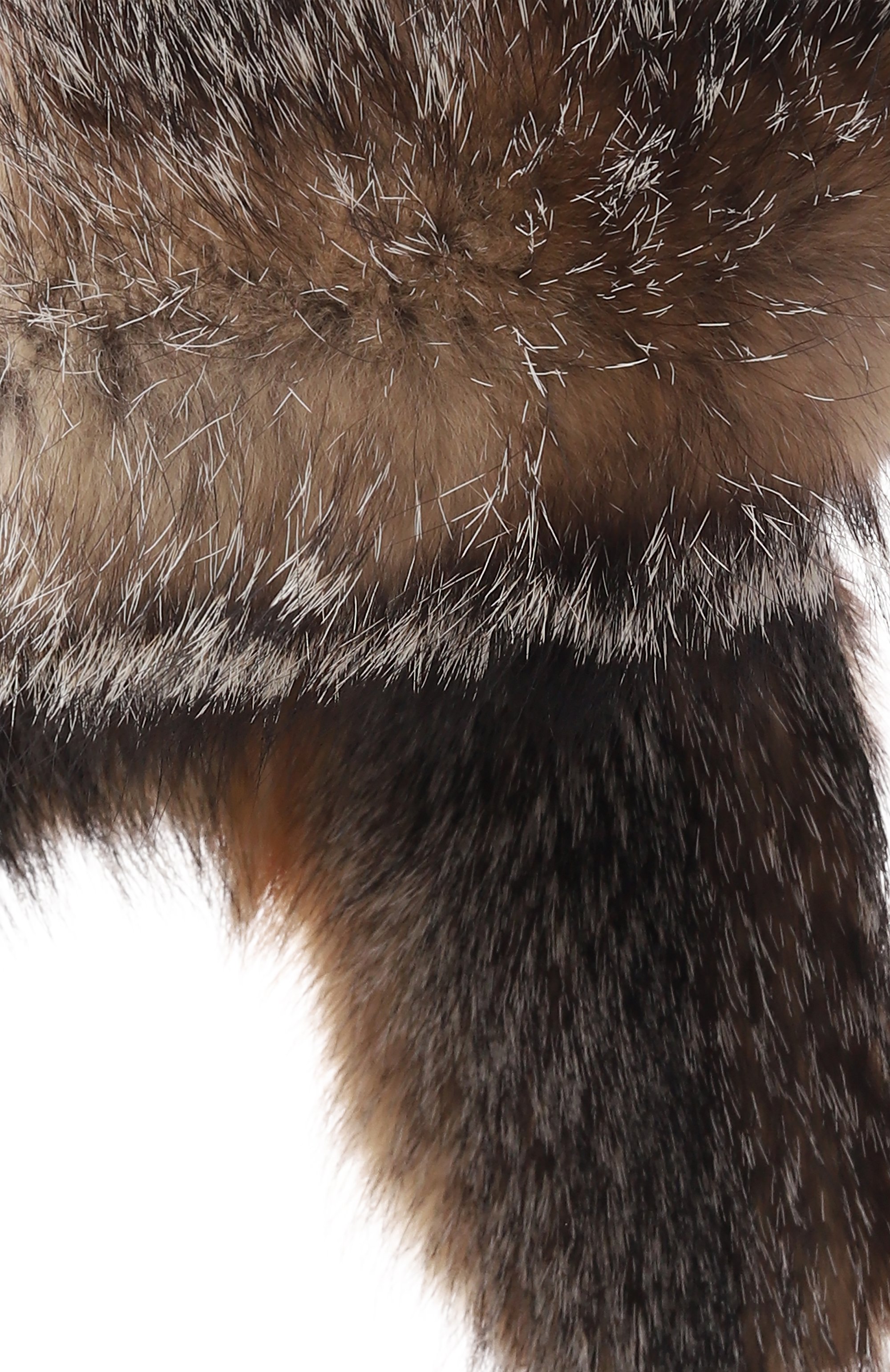 Кожаная шапка-ушанка с мехом лисы VICTORIA KUSENKOVA, арт. 338504651159, фото 3