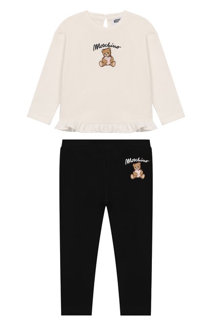 Комплект из лонгслива и брюк MOSCHINO, арт. MDK03C/LBA11