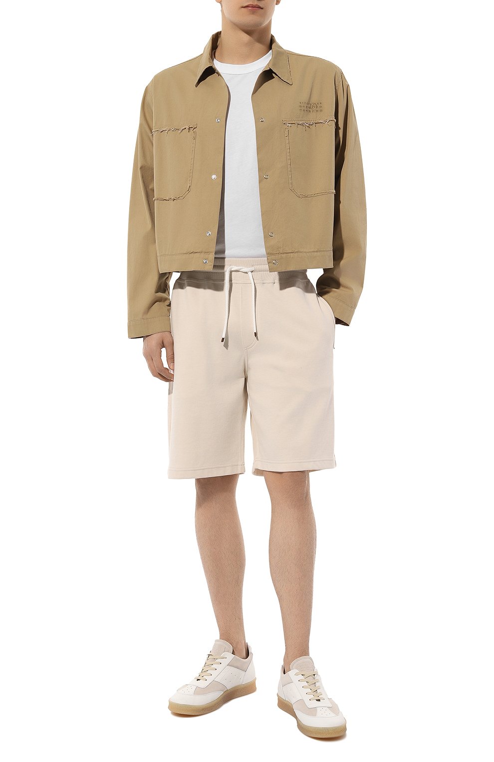 Хлопковые шорты BRUNELLO CUCINELLI, арт. M0T353242G, фото 2