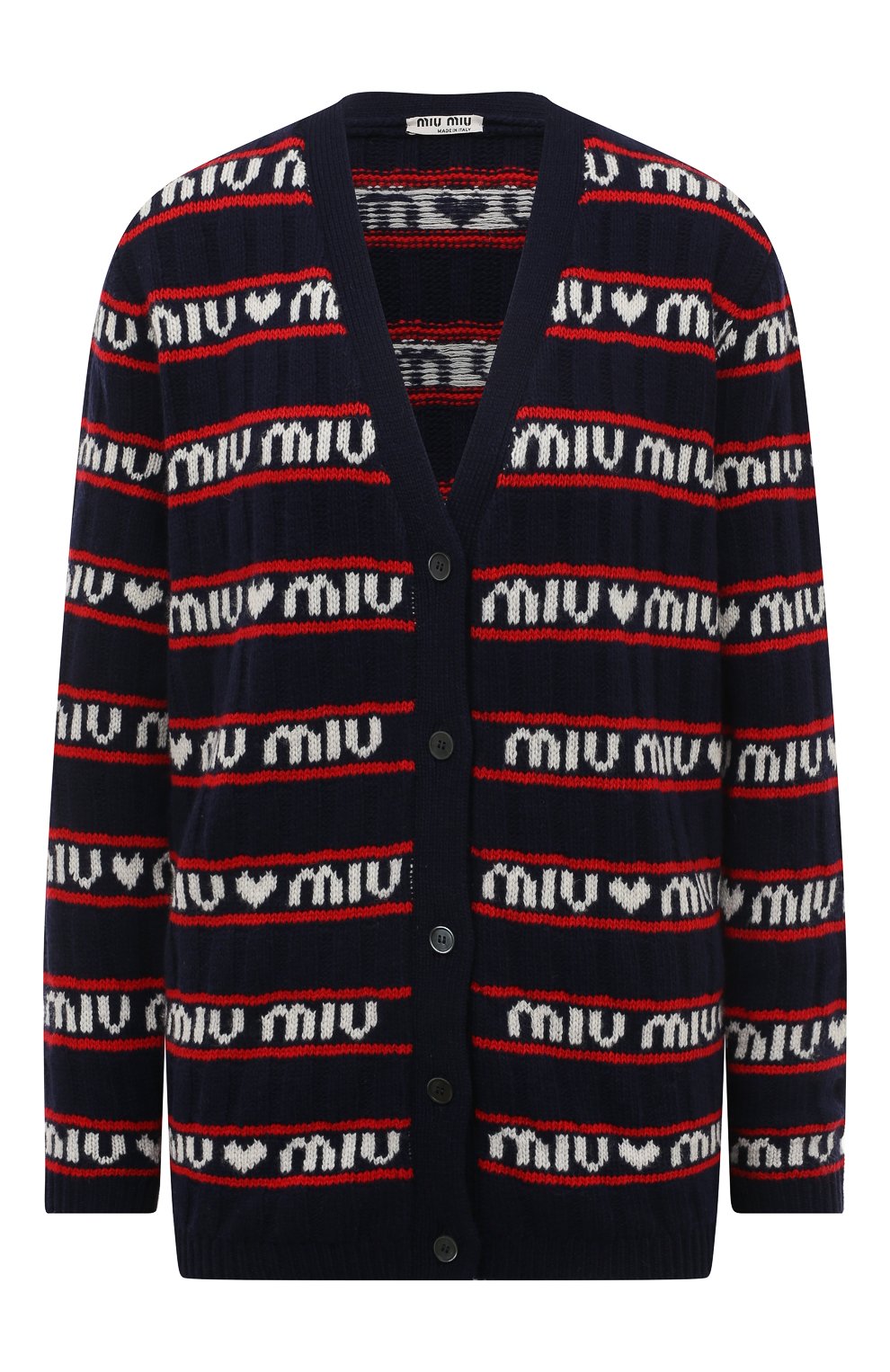 Шерстяной кардиган MIU MIU, арт. MMF376-1RR1-F0008, фото 1