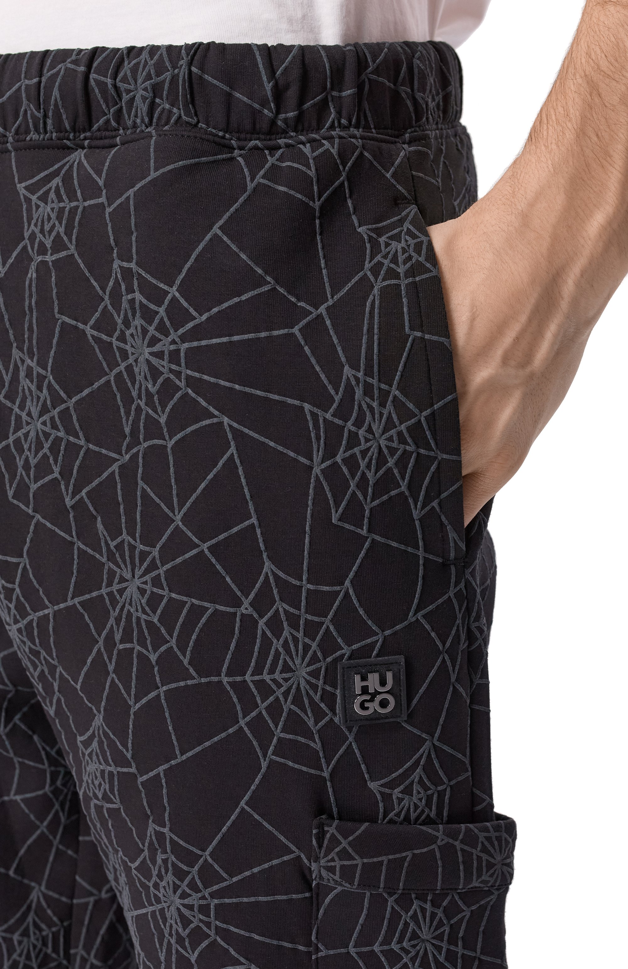 Хлопковые брюки-карго HUGO, арт. 50531312, фото 6