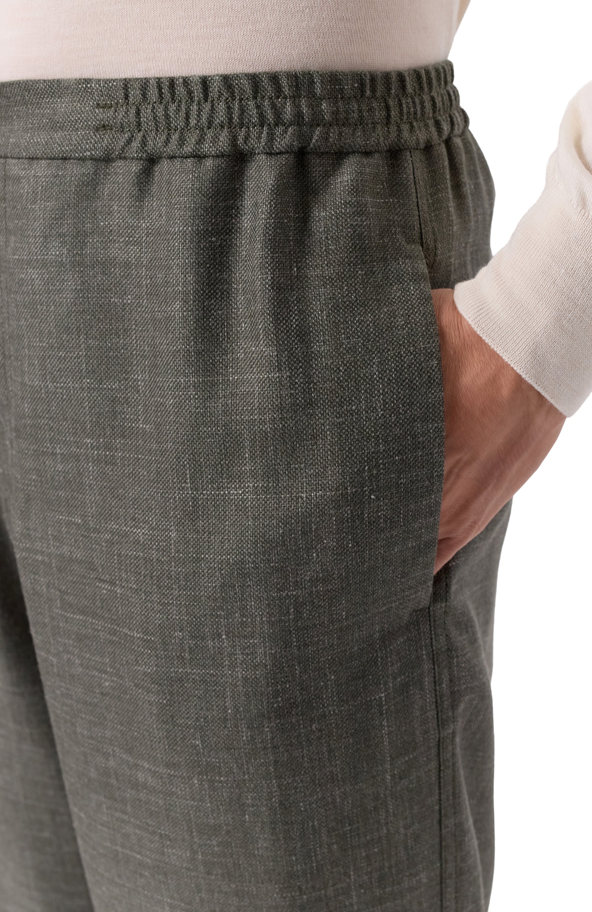 Брюки из кашемира и шелка MVST, арт. B022/3087, фото 5