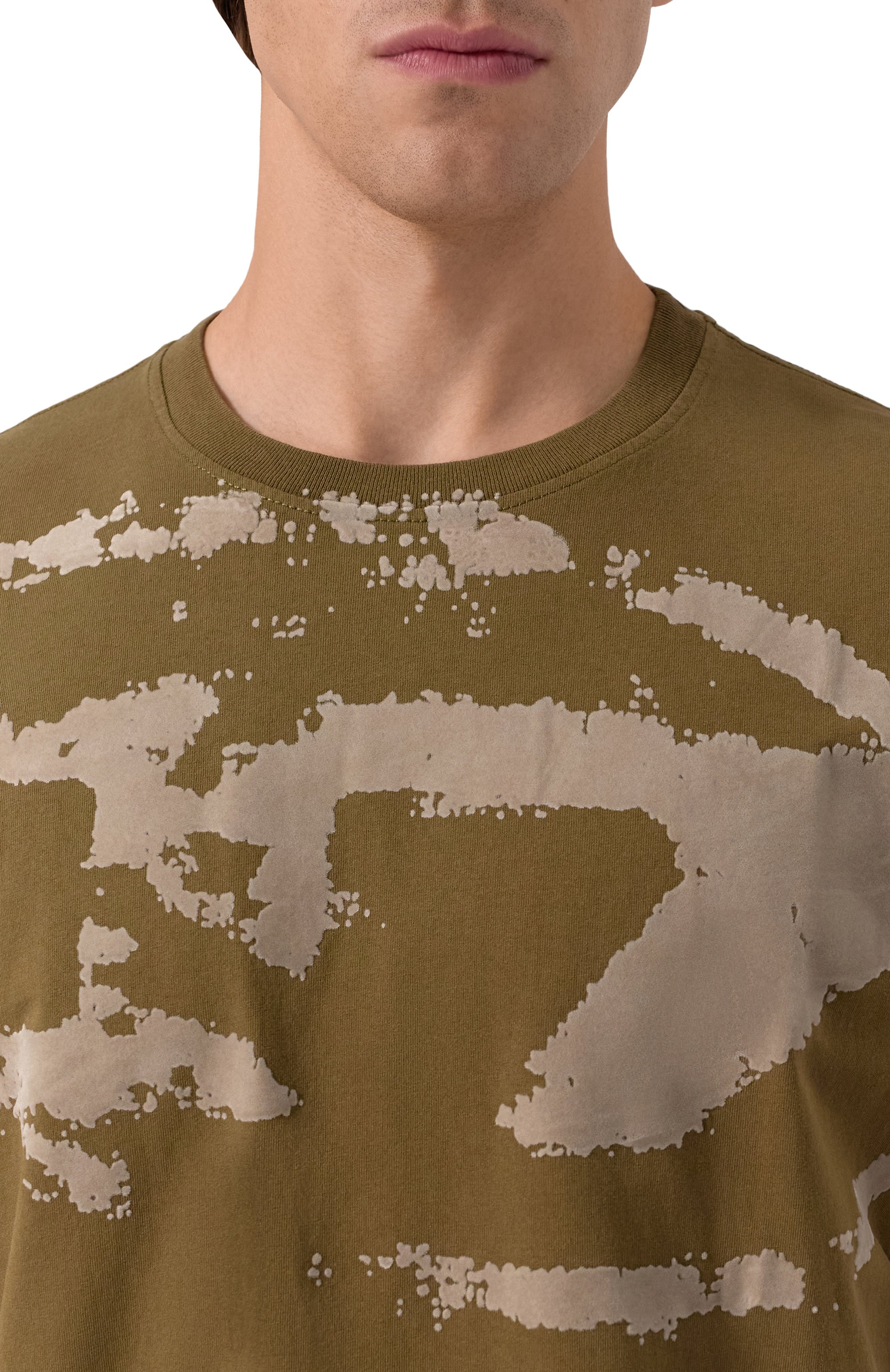 Хлопковая футболка DIESEL, арт. A13049/0DQAU, фото 5