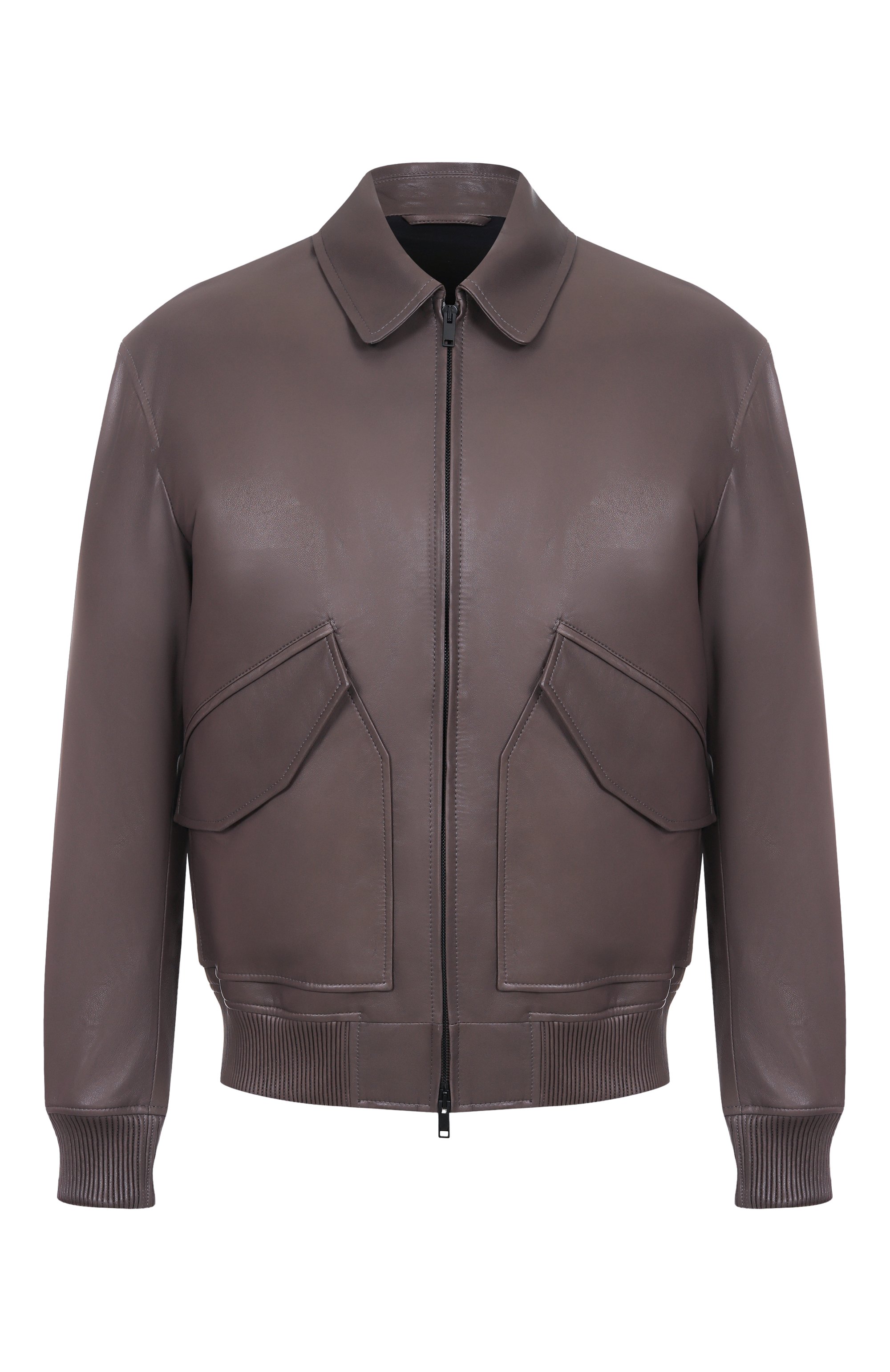 Кожаный бомбер MVST, арт. 54205/48-56, фото 1