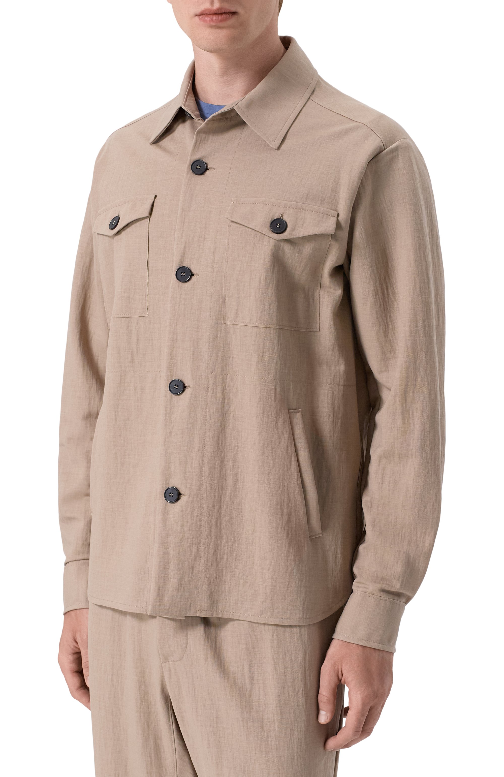 Куртка-рубашка HARRIS WHARF LONDON, арт. CH9320PYF/PYF, фото 3