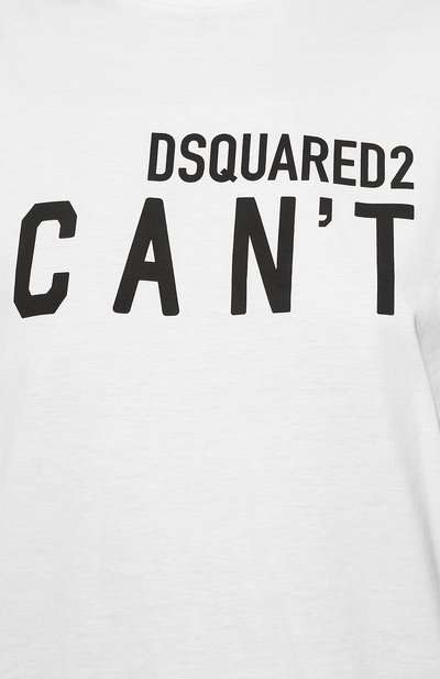 Хлопковая футболка DSQUARED2, арт. S75GD0213/S23009, фото 5
