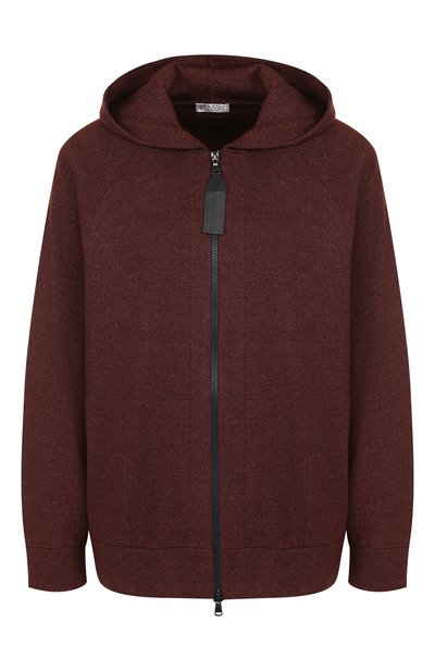 Кардиган на молнии с капюшоном BRUNELLO CUCINELLI, арт. M41123706, фото 1