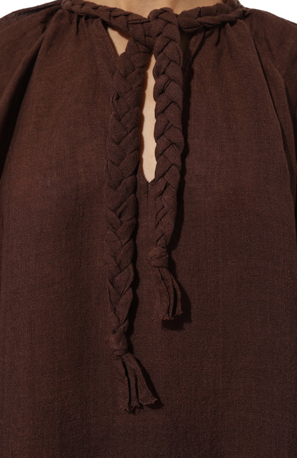 Льняная блузка MANEBI, арт. F57MY, фото 5