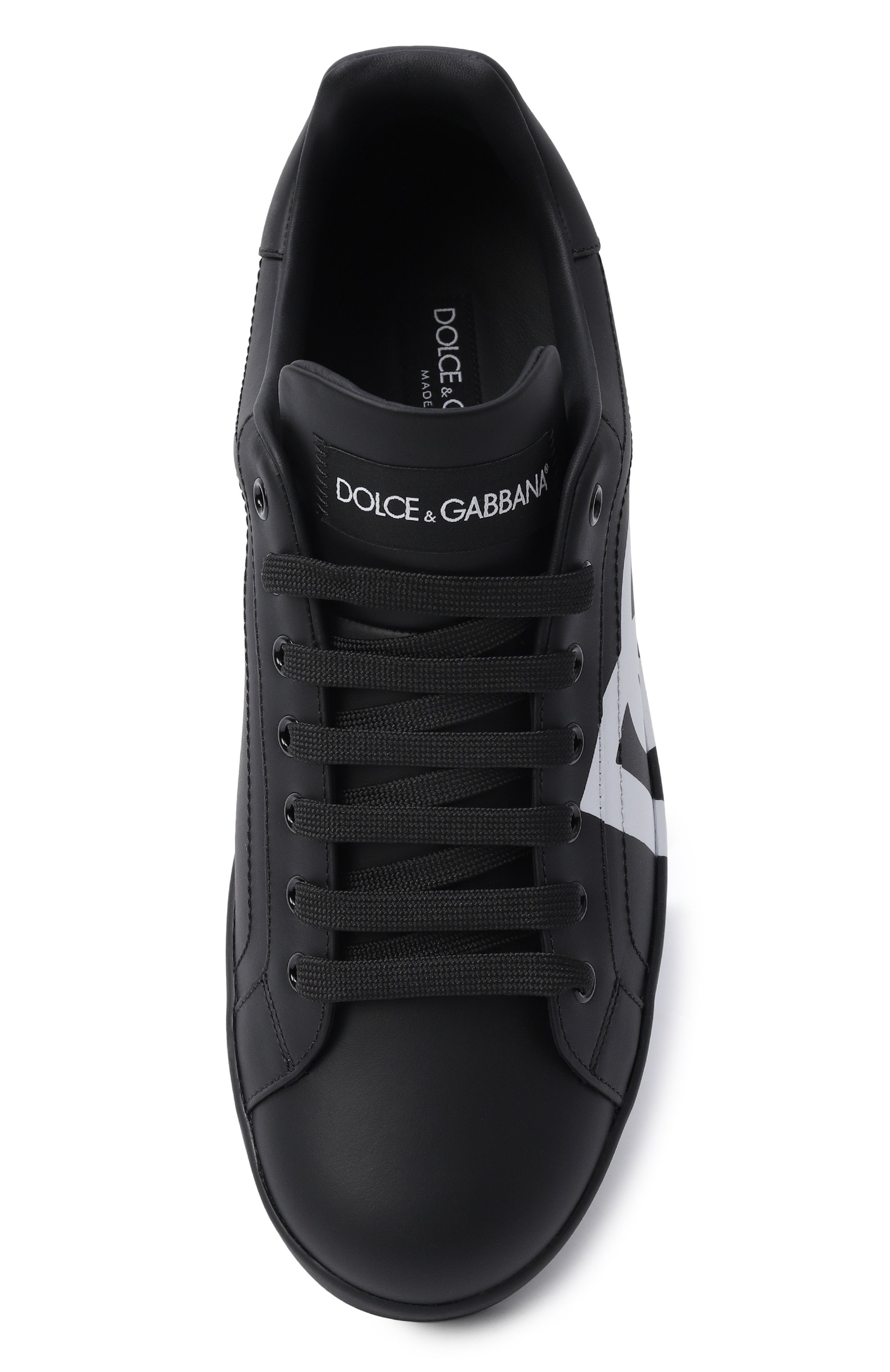 Кожаные кеды portofino DOLCE & GABBANA, арт. CS1772/AC330, фото 5