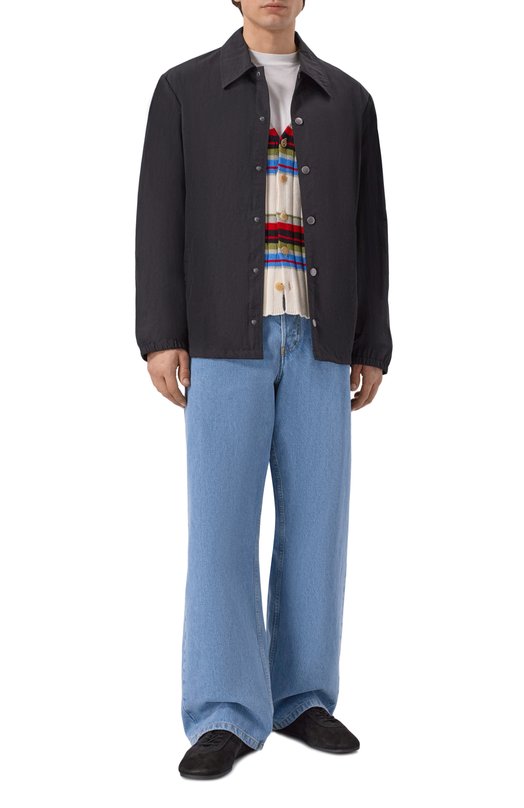 Куртка-рубашка Dries Van Noten 020575/3313 Чёрный  020575/3313 Фото 2