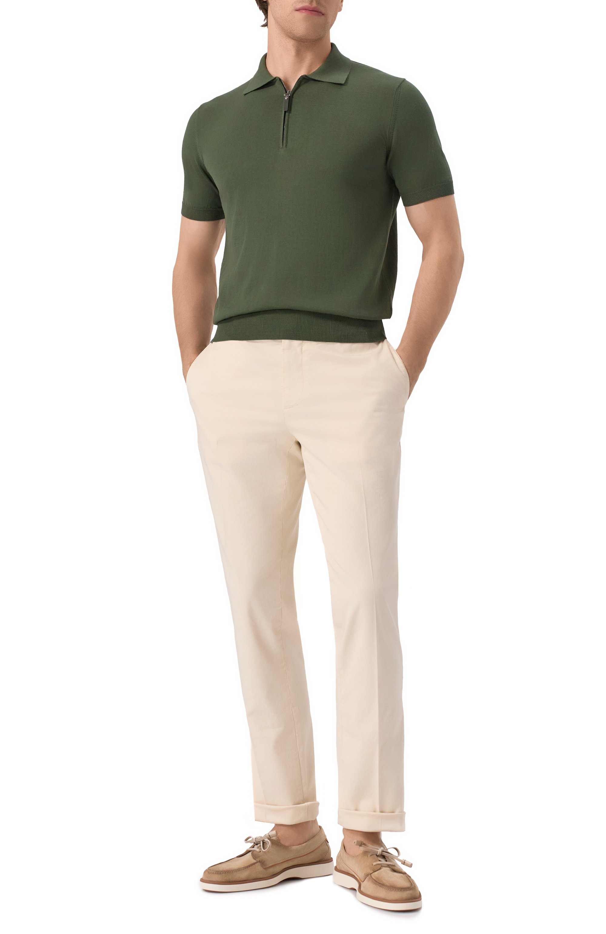 Хлопковое поло CANALI, арт. C0454/MK00145, фото 2