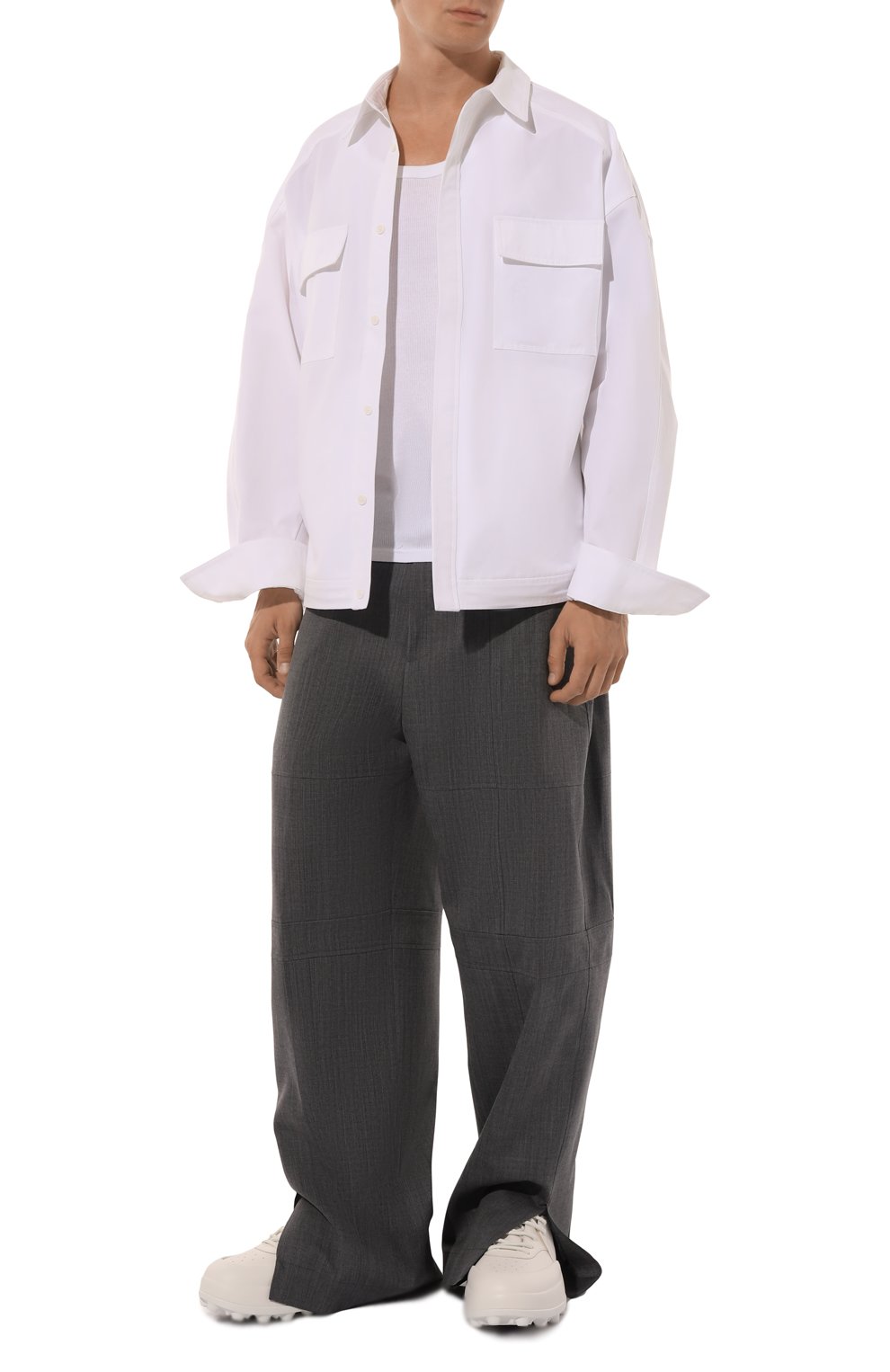 Шерстяные брюки JIL SANDER, арт. J22KA0247/J40171, фото 2