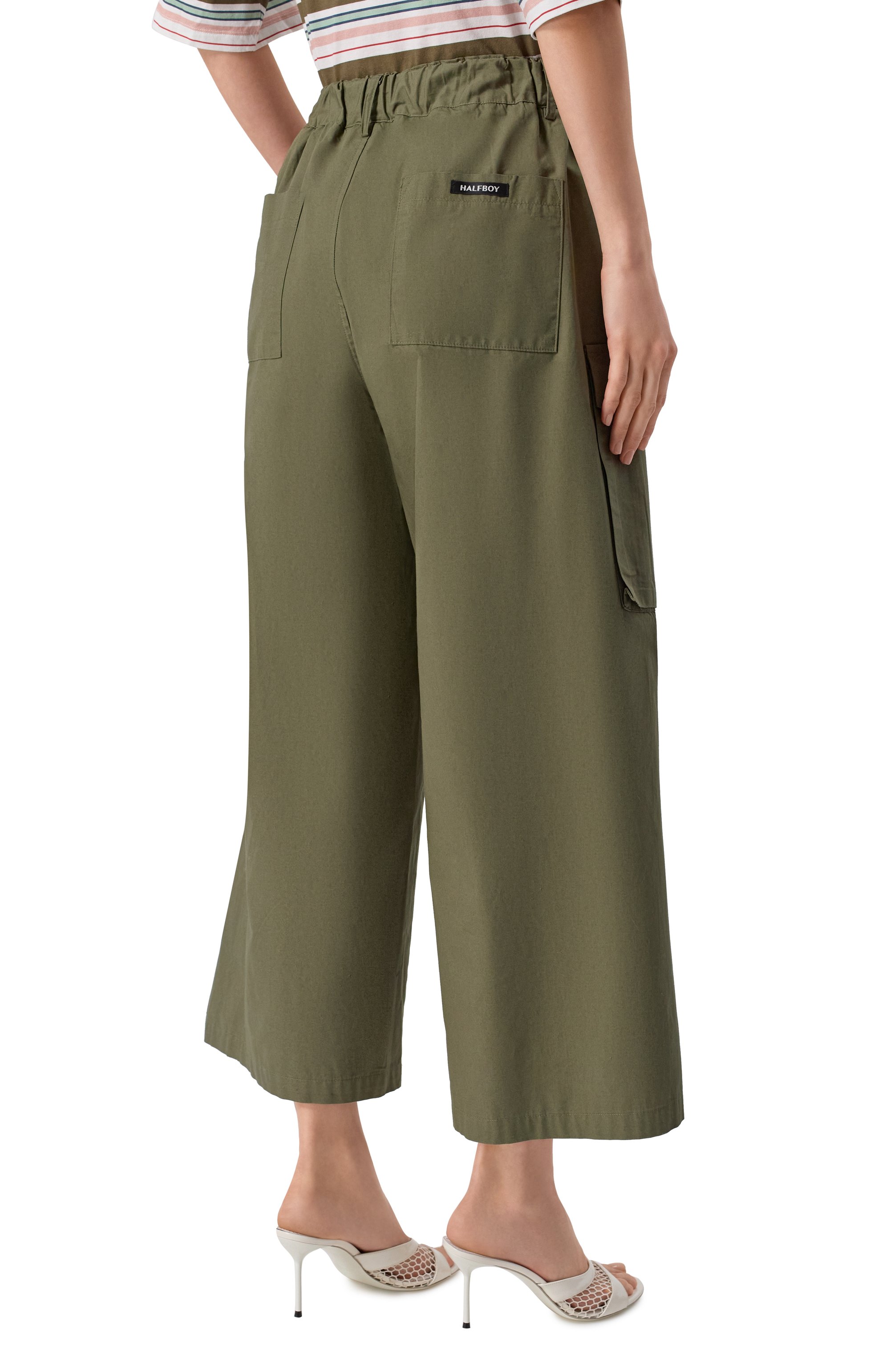 Хлопковые брюки-карго HALFBOY, арт. HS261WP009 RA017/CARG0 PANTS, фото 4