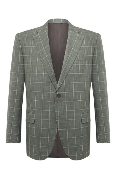 Пиджак из хлопка и шелка CANALI, арт. T11220/CX02601, фото 1