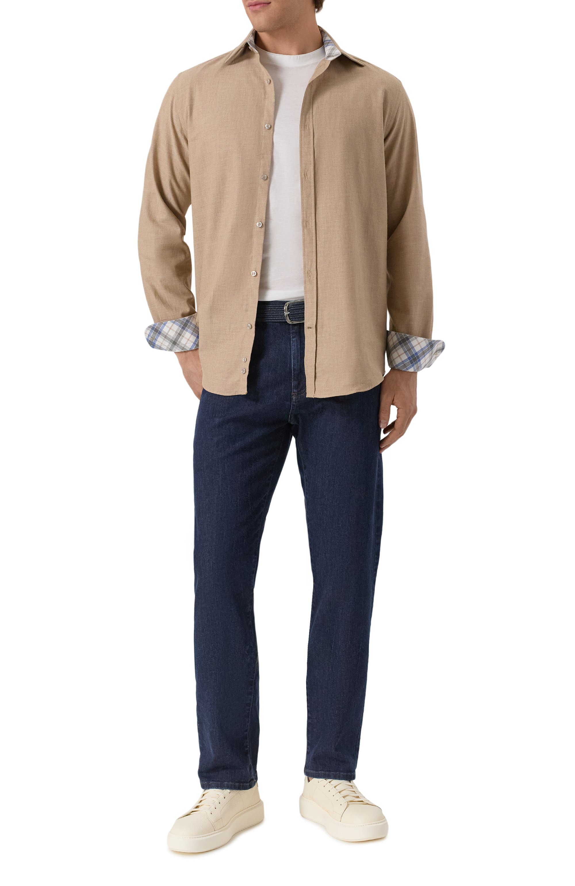 Хлопковая рубашка PAUL&SHARK, арт. 15313063CF, фото 2