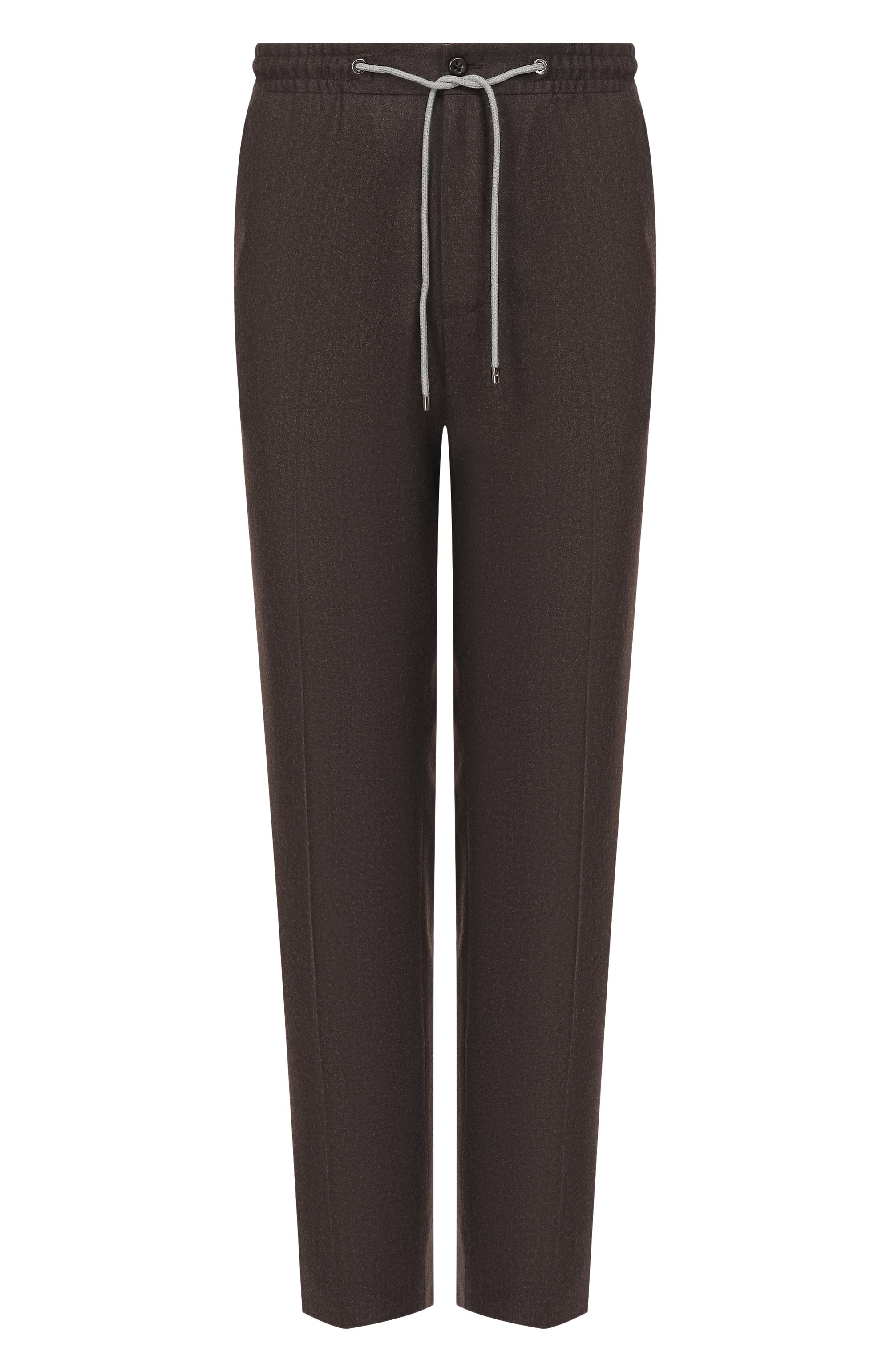 Шерстяные брюки CORNELIANI коричневого цвета по цене 56450 руб., арт. 284L25/2A18111, фото 1 Шерстяные брюки CORNELIANI, арт. 284L25/2A18111, фото 1