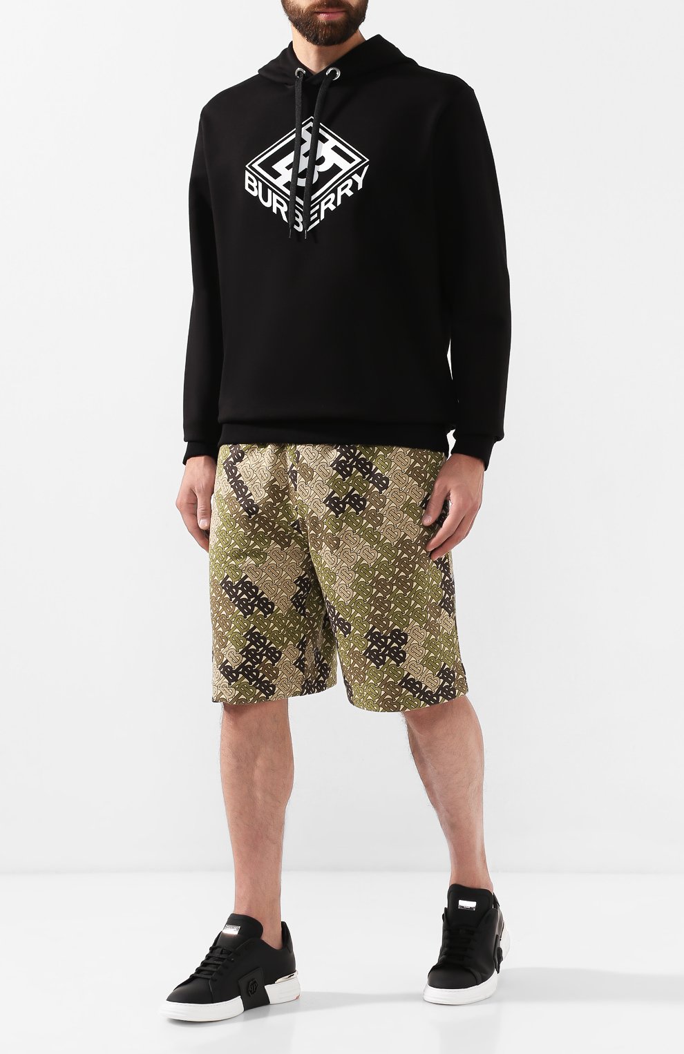 Хлопковые шорты BURBERRY, арт. 8014820, фото 2