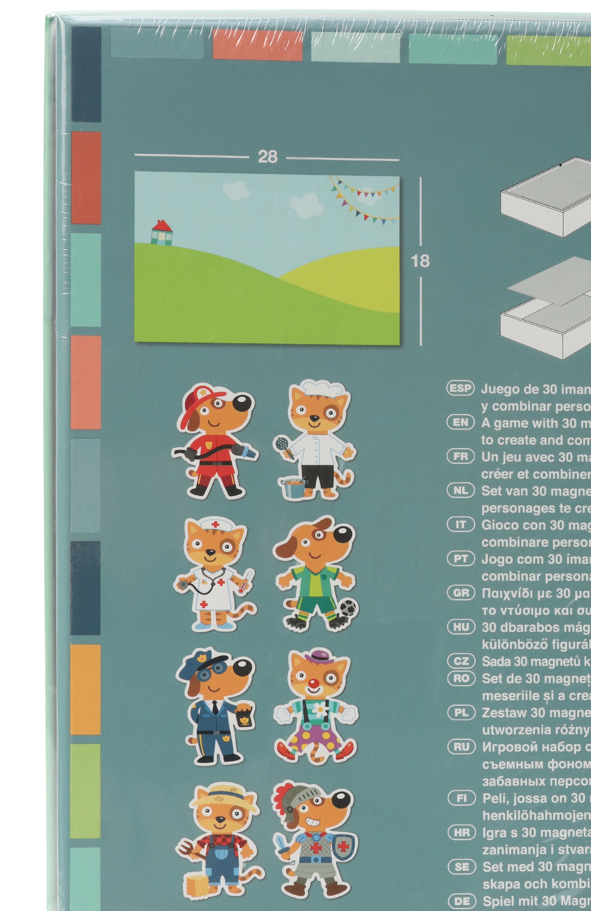 Магнитная игра профессии животных APLI KIDS, арт. 16495, фото 3