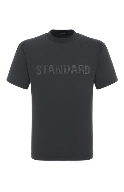 Мужская хлопковая футболка BALENCIAGA, арт. 850261/TTVC7