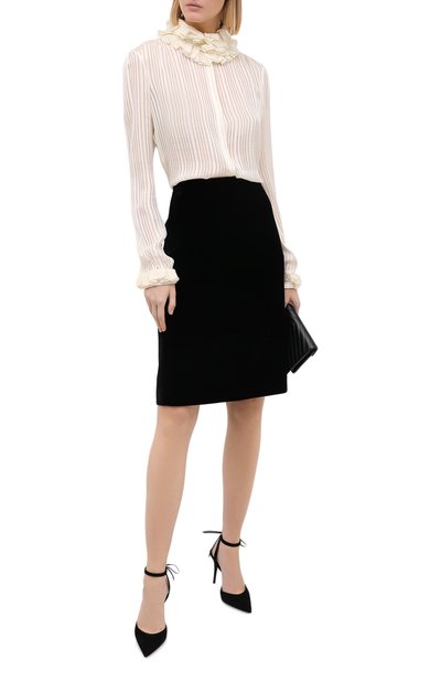 Юбка SAINT LAURENT, арт. 637230/Y525R, фото 2