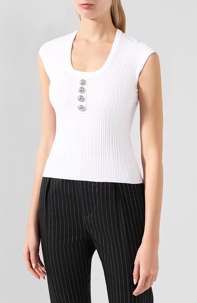 Топ из вискозы BALMAIN, арт. TF00297/K063, фото 3