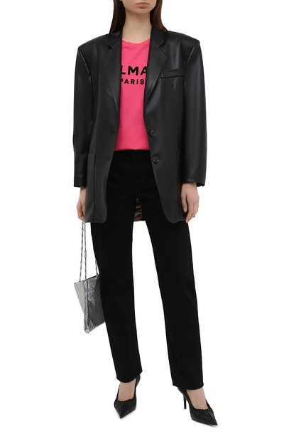 Хлопковая футболка BALMAIN, арт. VF0EF005/B044, фото 2
