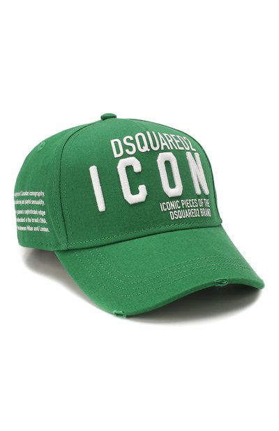Хлопковая бейсболка icon DSQUARED2, арт. BCM0290 05C00001, фото 1