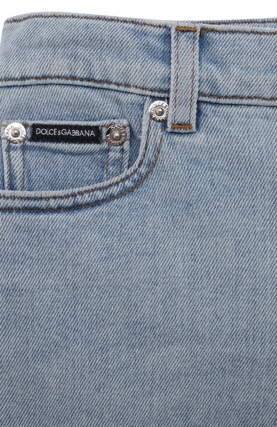 Джинсовые шорты DOLCE & GABBANA, арт. L42Q96/LDC13, фото 4