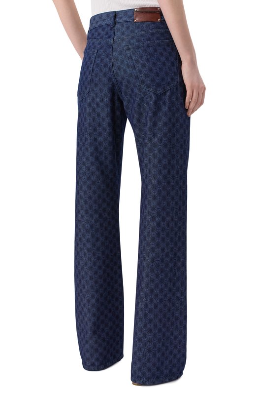 Джинсы Dries Van Noten 130935/3387 Синий  130935/3387 Фото 4