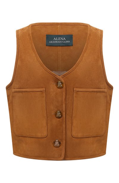 Женский замшевый жилет AKHMADULLINA, арт. 1225.2JI934/LE111