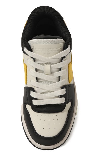 Кожаные кеды out of office OFF-WHITE, арт. 0BIA011S24LEA002/28-34, фото 4