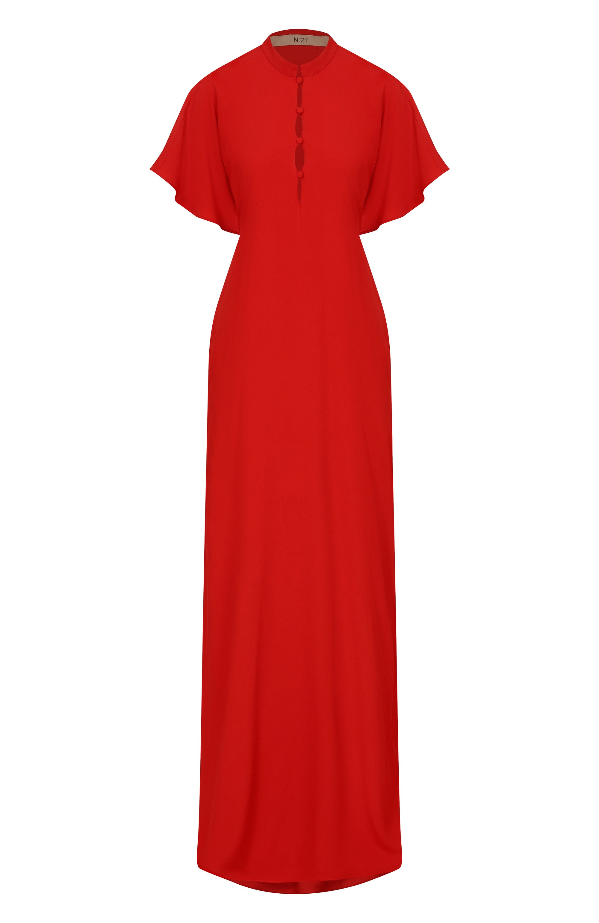 Платье N21 красного цвета по цене 99600 руб., арт. 20I N2M0/H151/5111, фото 1 Платье N21, арт. 20I N2M0/H151/5111, фото 1