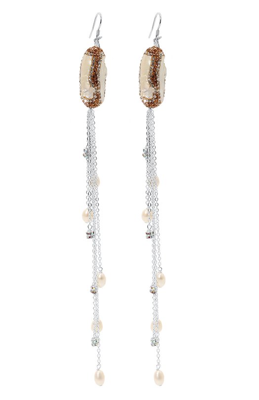 Серьги VieN 2223-35S Серебряный  2223-35S Фото 3
