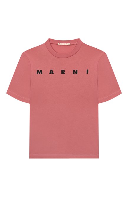 Хлопковая футболка MARNI, арт. M01601/M00RF